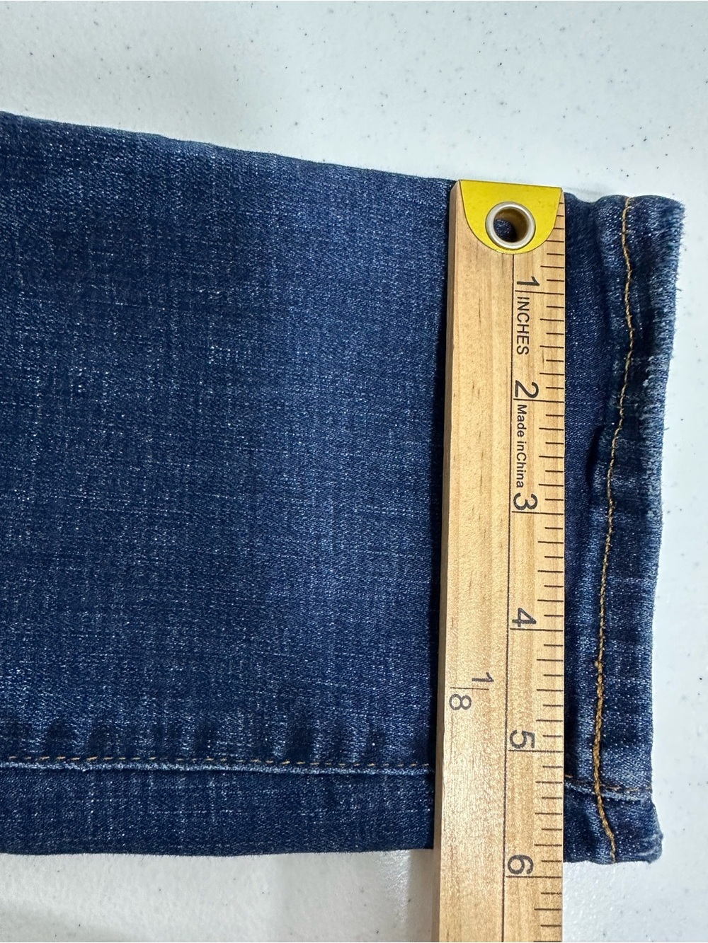 American Eagle Mens Sz 29x32 Destroyed Airflex Slim Denim Blue Jeans Stretch - Picture 15 of 15